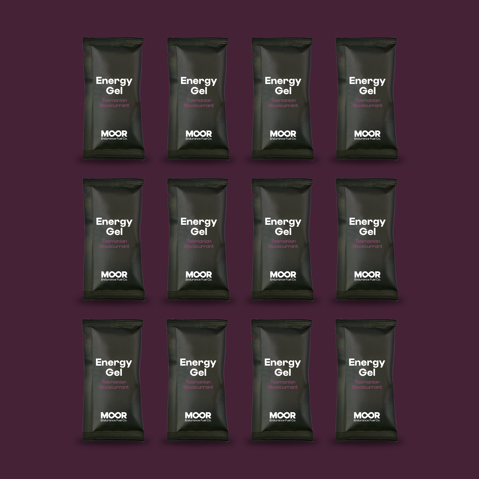 Moor Energy Gels - Blackcurrant