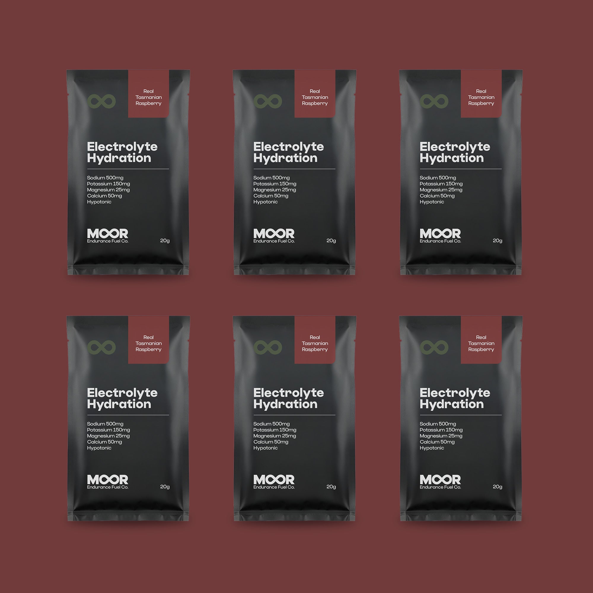 Moor Electrolyte Hydration Mix - Raspberry