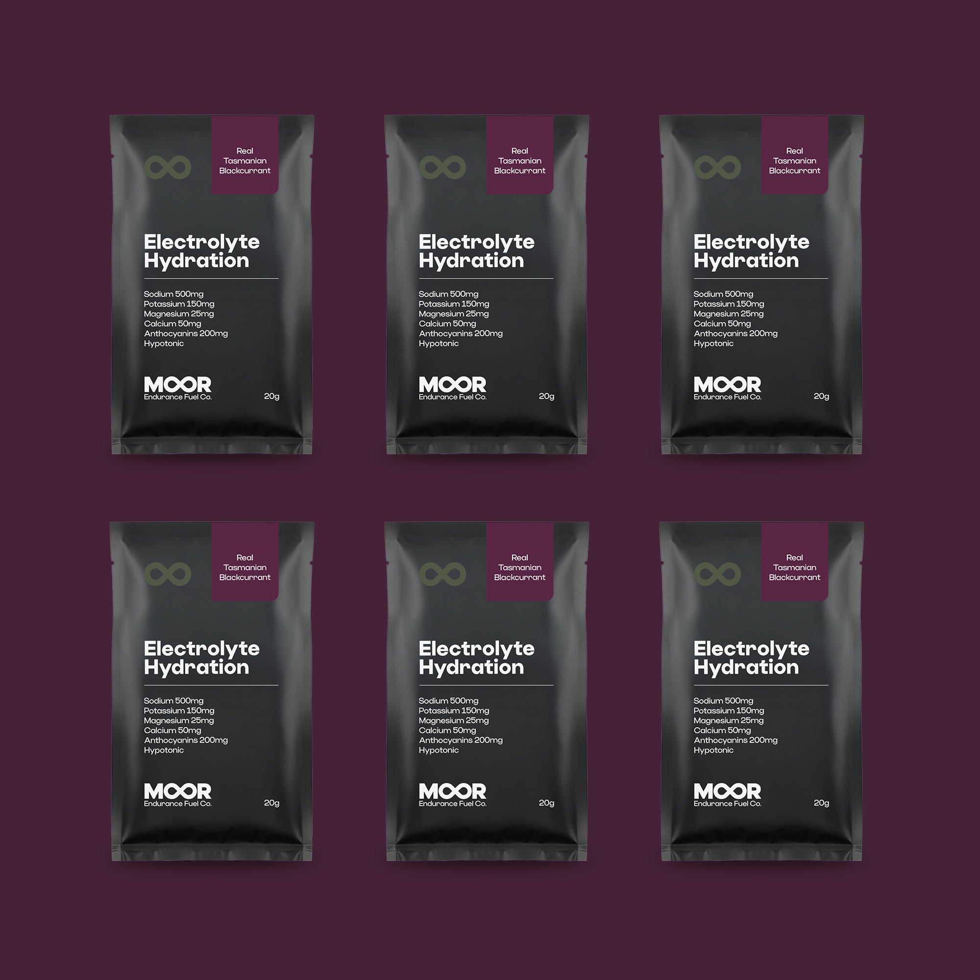 Moor Electrolyte Hydration Mix - Blackcurrant