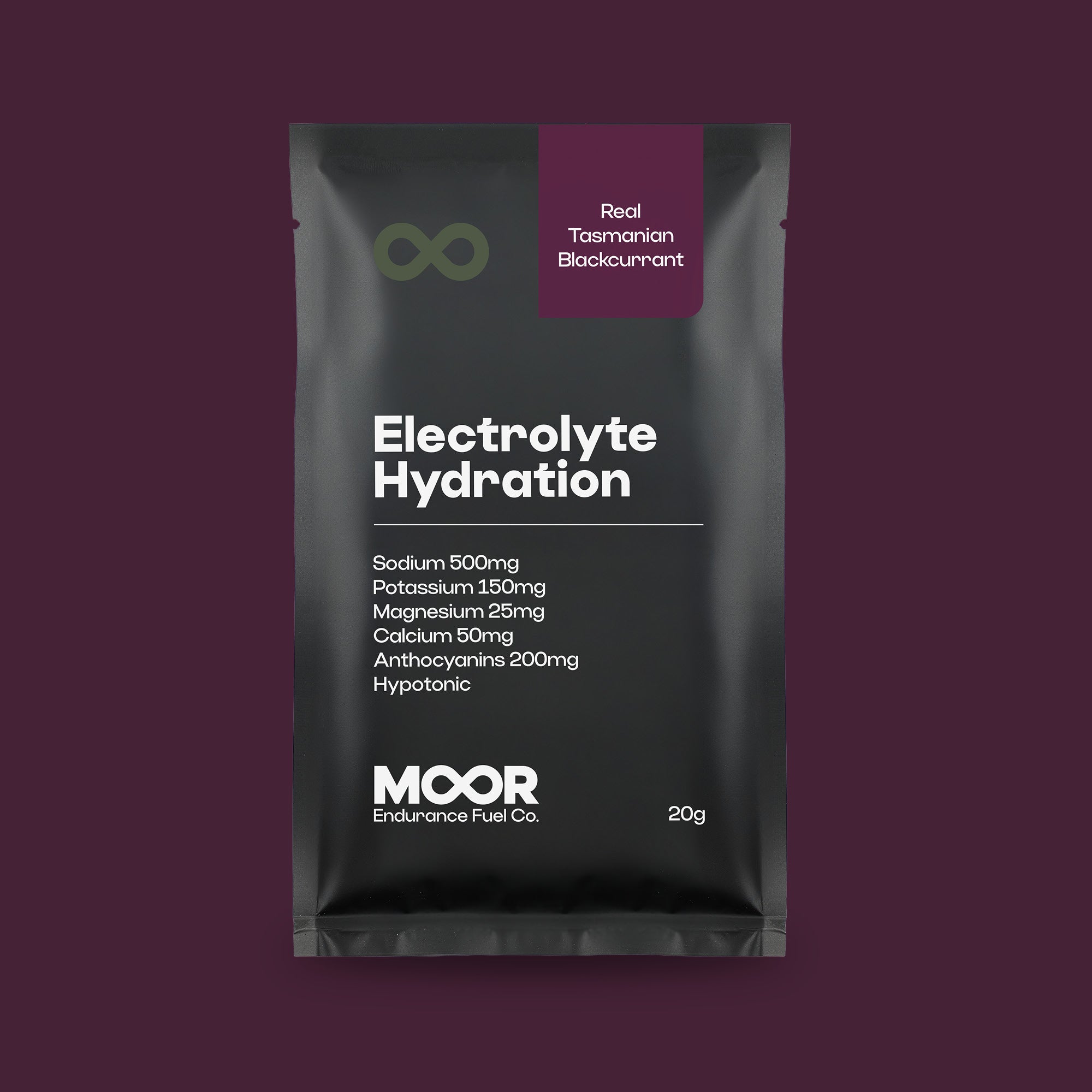 Moor Electrolyte Hydration Mix - Blackcurrant