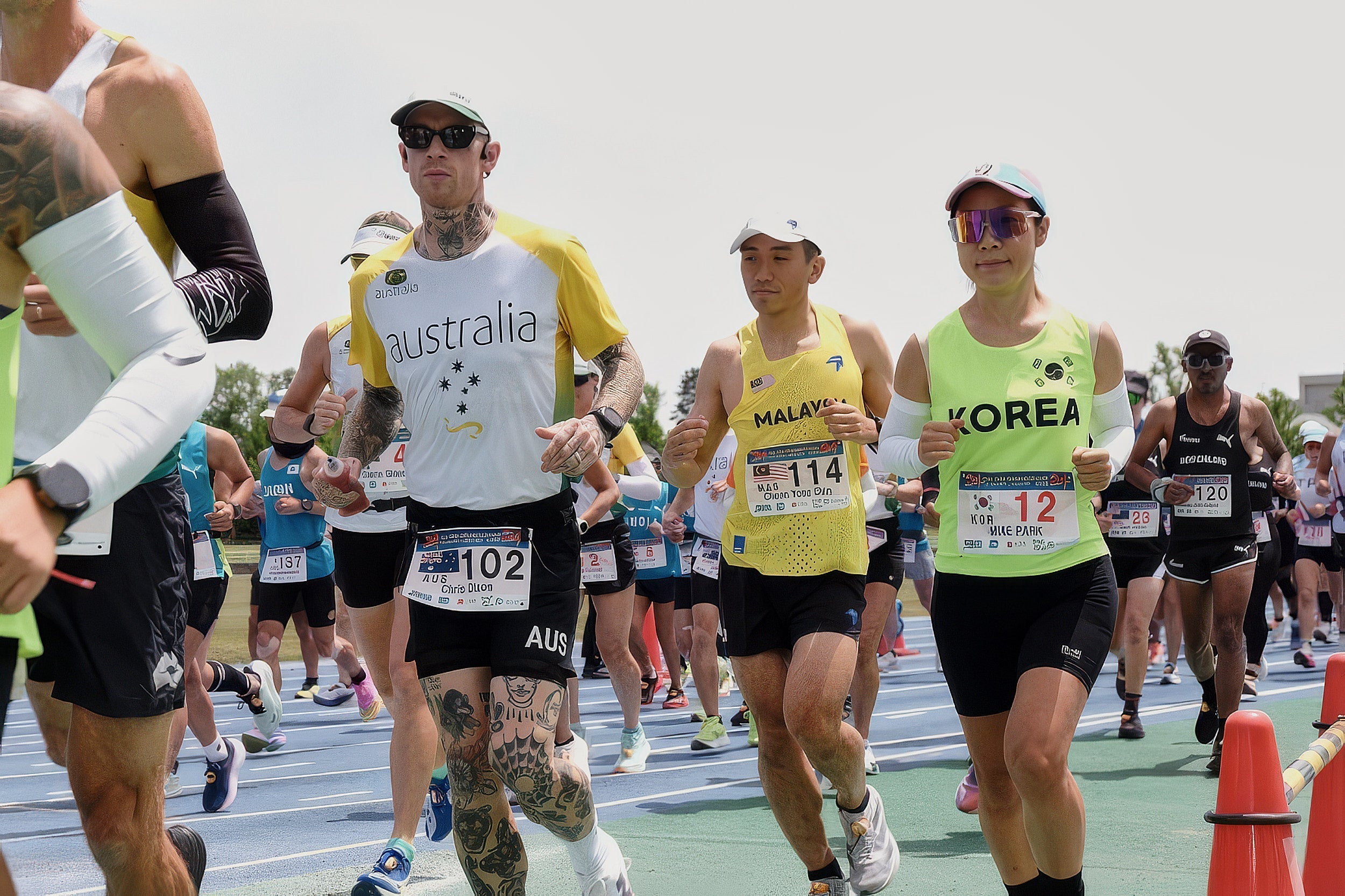 Chris Dixon at the 24-hour Oceania World Champs