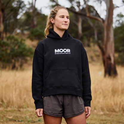 Moor Hoody Black - Womens