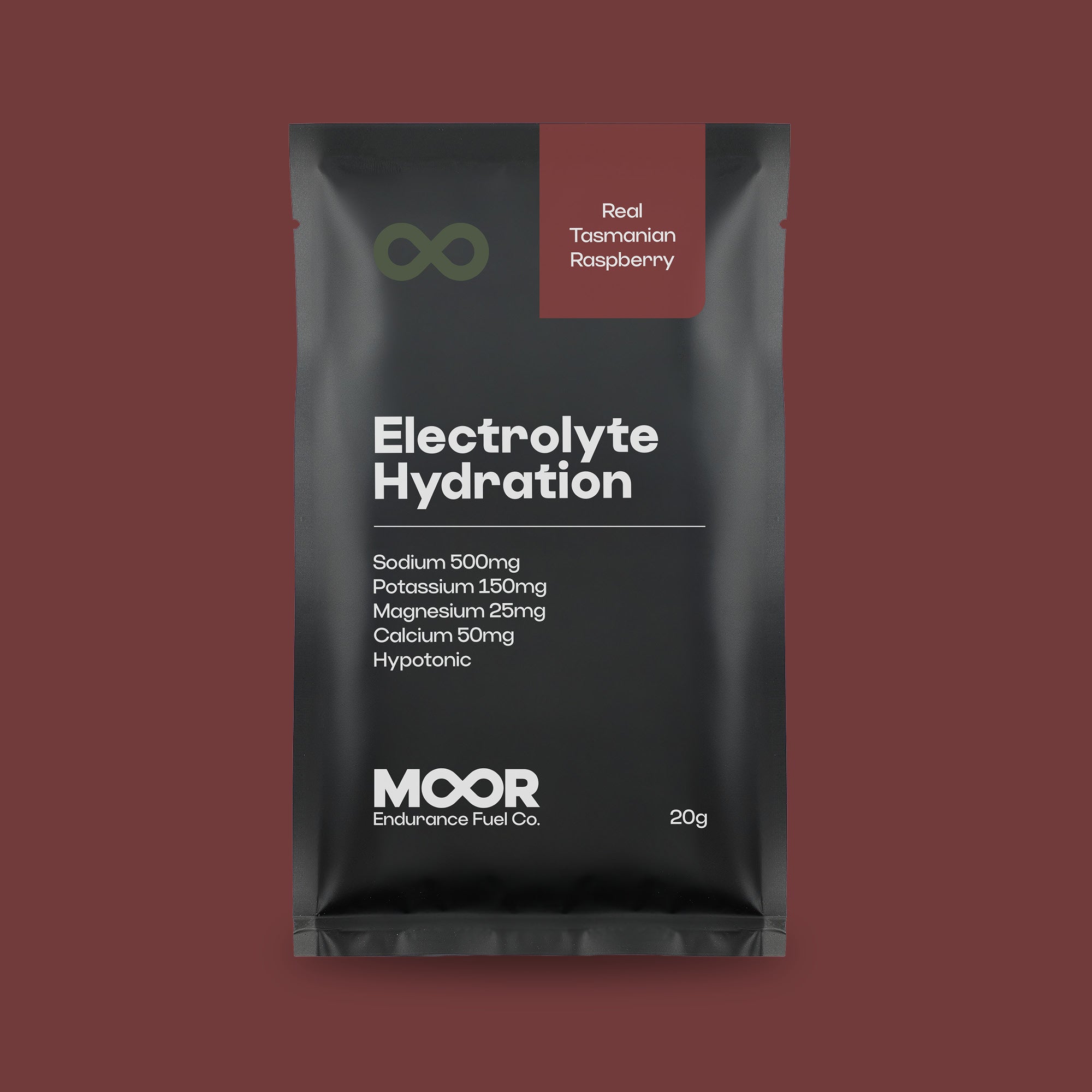 Moor Electrolyte Hydration Mix - Raspberry